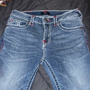 True Religion Becca Mid Rise Bootcut Jeans